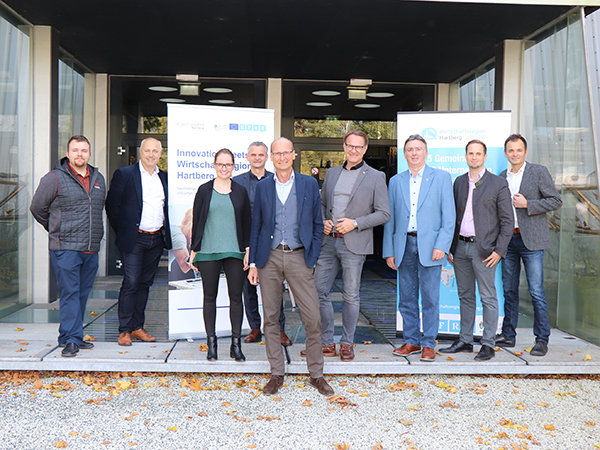 Pressefoto Förderprojekt Start-ups Stadtwerke Hartberg